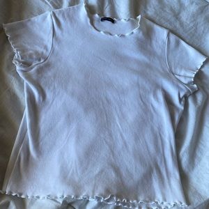 Brandy Melville, Wynn Top, White, Fits a small
